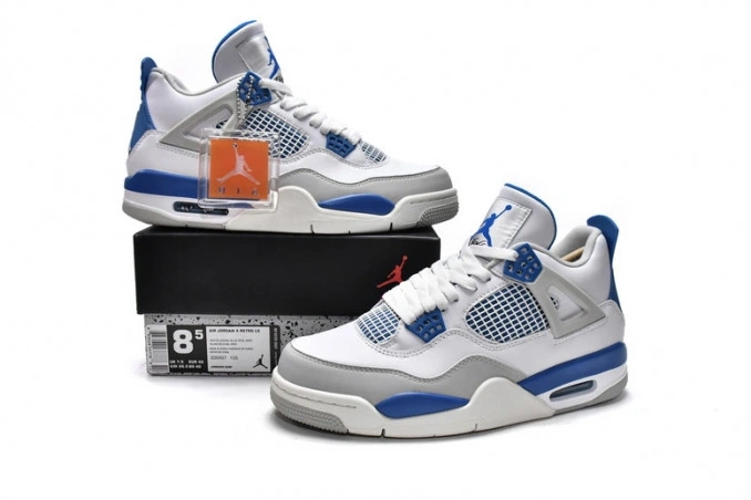 Military 4 Air Blue Retro 308497-105 Jordan (2012) 0703